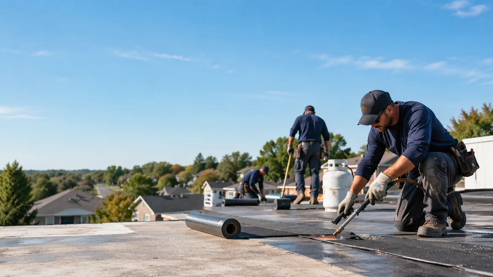 Flat Roof Leak Repair providers in Green, OH